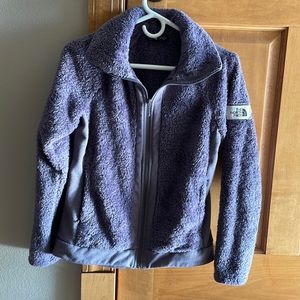 Light purple full zip North Face jacket